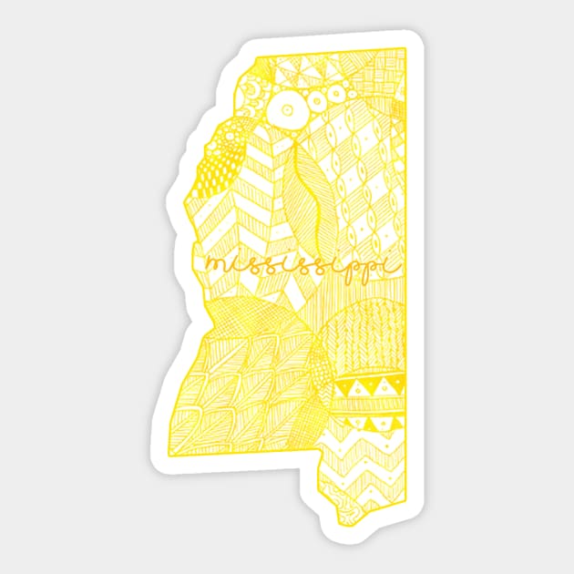 Mississippi Sticker by ally1021